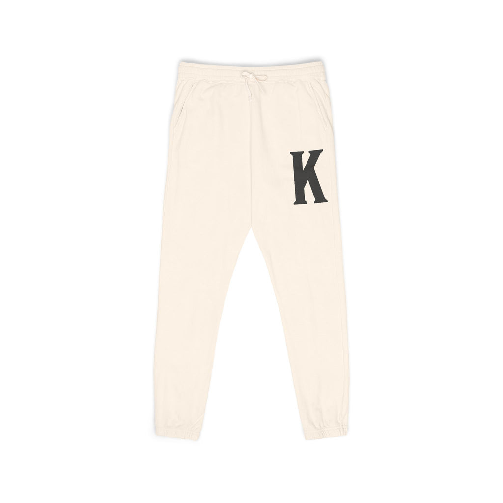 Charcoal 'K' Monogram Sweatpants