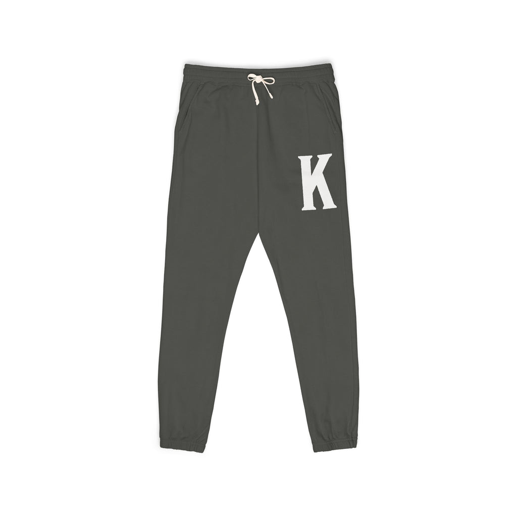 Charcoal 'K' Monogram Sweatpants