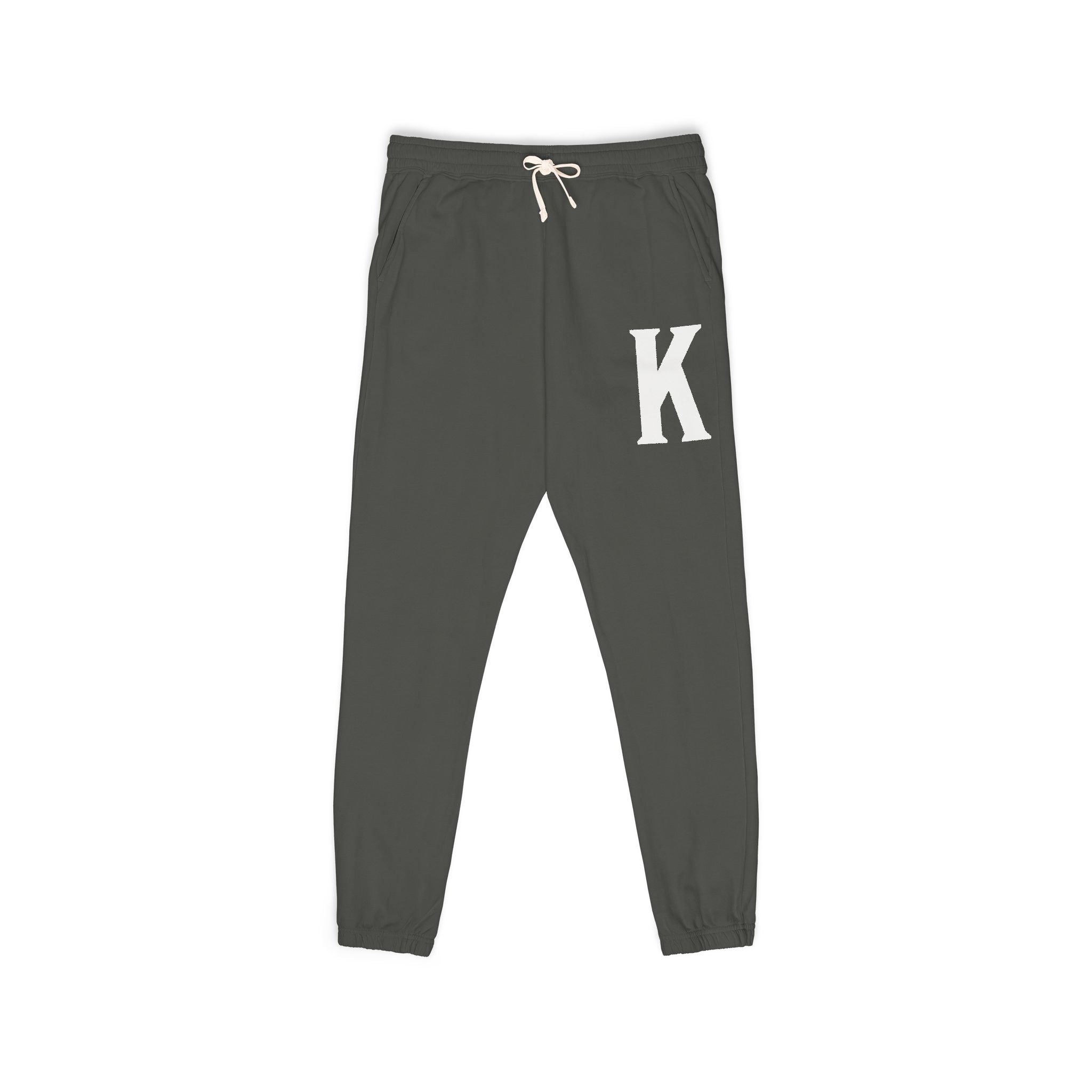 Charcoal 'K' Monogram Sweatpants